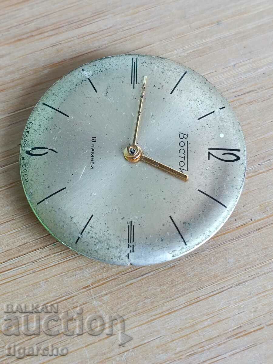 The clock face is East - 5 The clock face is East - 5