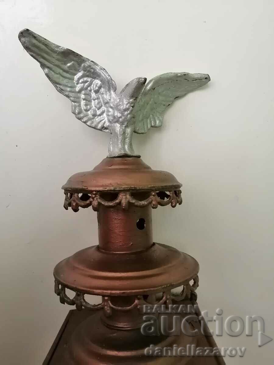 Large Old CARRIAGE Lantern for Phaeton, Stroller with price 150.00 BGN | € 76.69 Large Old CARRIAGE Lantern for Phaeton, Stroller with price 150.00 BGN | € 76.69