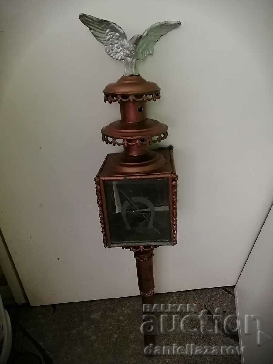Large Old CARRIAGE Lantern for Phaeton, Stroller