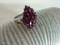 RING, Silver 925 with Ruby/ Rubies