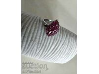 RING, Silver 925 with Ruby/ Rubies