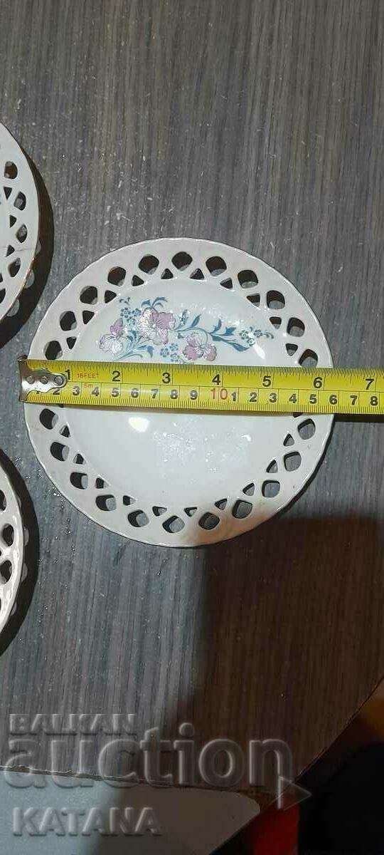 Auction Porcelain plates 3 pieces DISCOUNT!!! Auction Porcelain plates 3 pieces DISCOUNT!!!