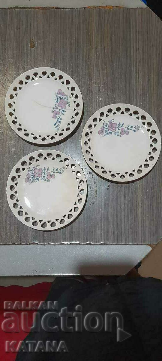 Porcelain plates 3 pieces DISCOUNT!!!