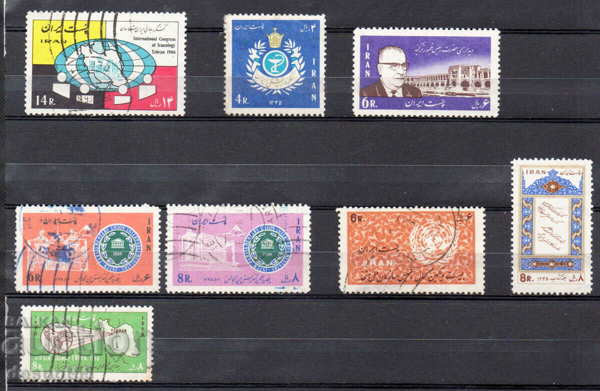 Auction 1964-66. Iran. Stamped specimens of the period. Auction 1964-66. Iran. Stamped specimens of the period.
