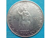 100 Lire 1967 Vatican 27mm