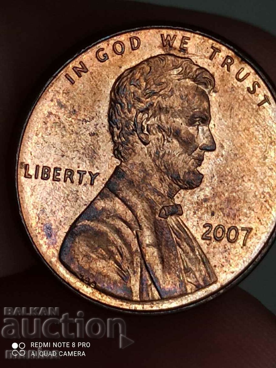 1 cent mint 2007 - 5 1 cent mint 2007 - 5