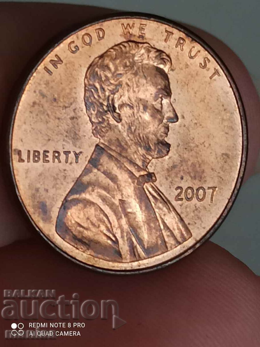 1 cent mint 2007 - 6 1 cent mint 2007 - 6