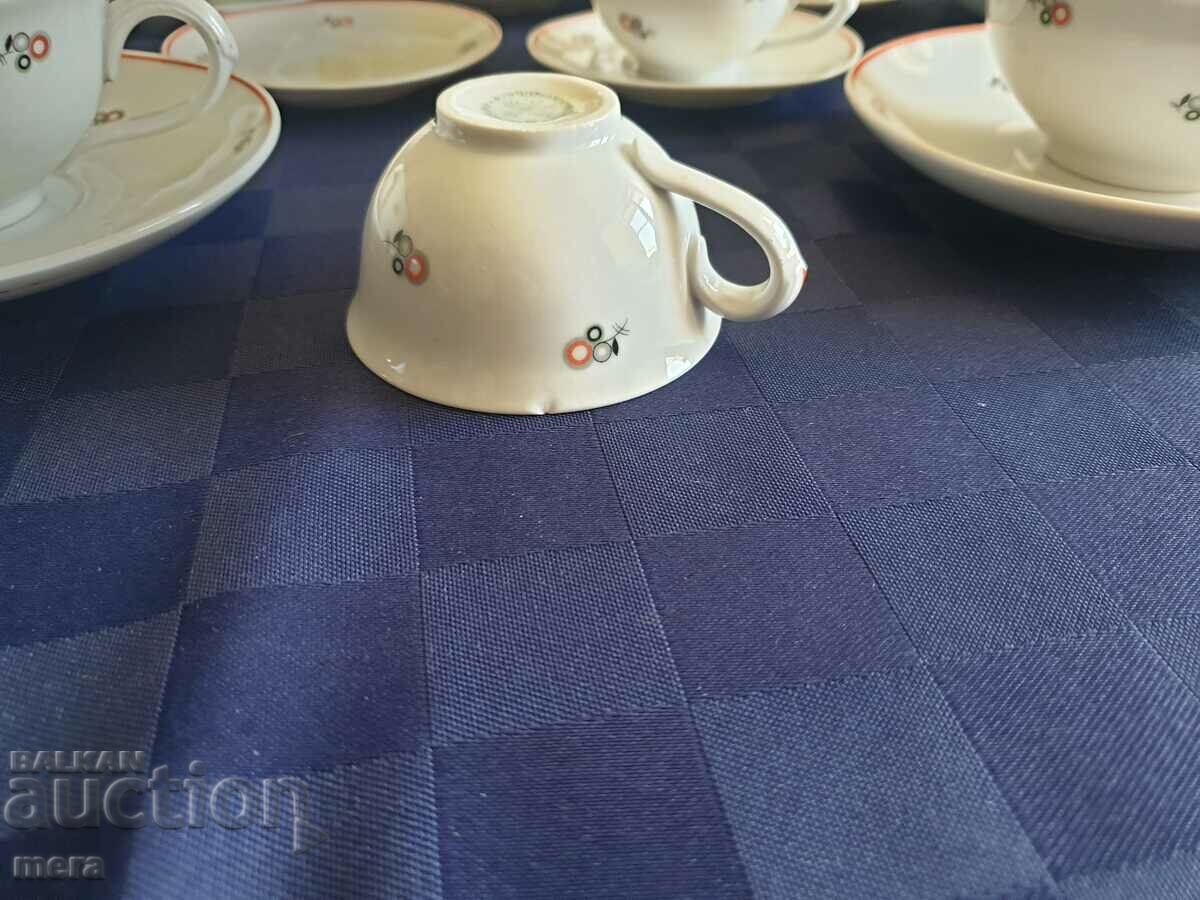 Serviciu de ceai și cafea din porțelan Altrohlauer porzellanfabriken - 5 Serviciu de ceai și cafea din porțelan Altrohlauer porzellanfabriken - 5