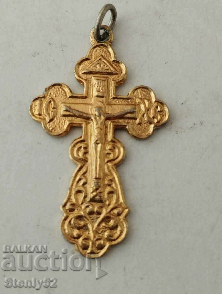 Cruce crucifix din aliaj cu dimensiunile 3,5/2,3 cm