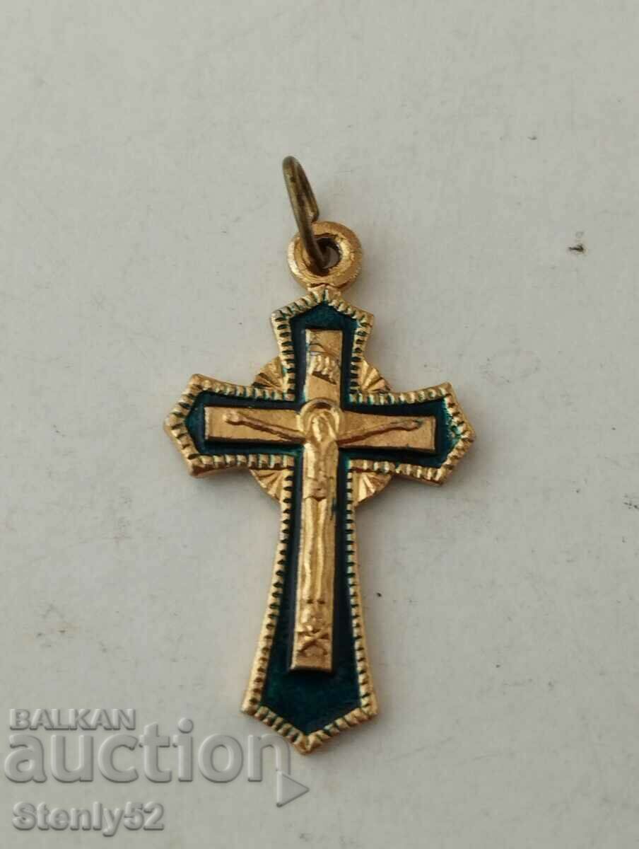 Crucifixion cross with dimensions 3/1.5 cm