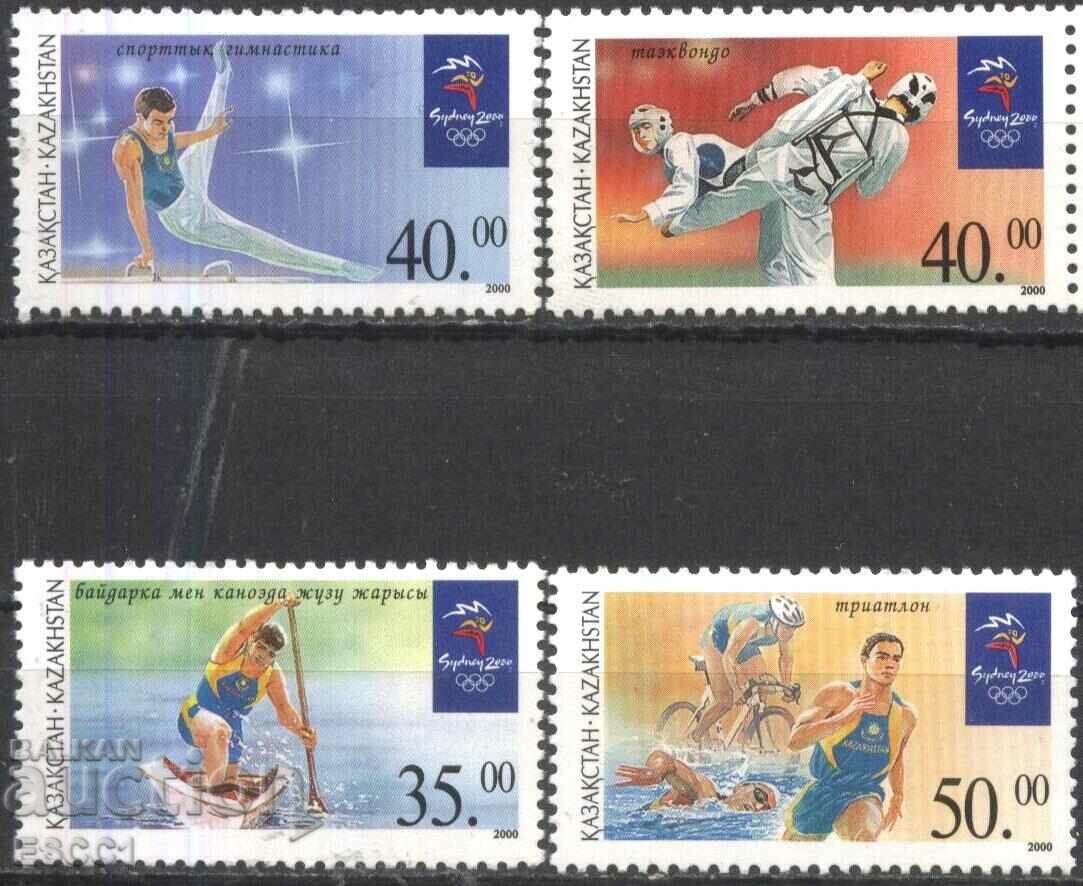 Καθαρά γραμματόσημα Αθλητικοί Ολυμπιακοί Αγώνες Σίδνεϊ 2000 από το Καζακστάν
