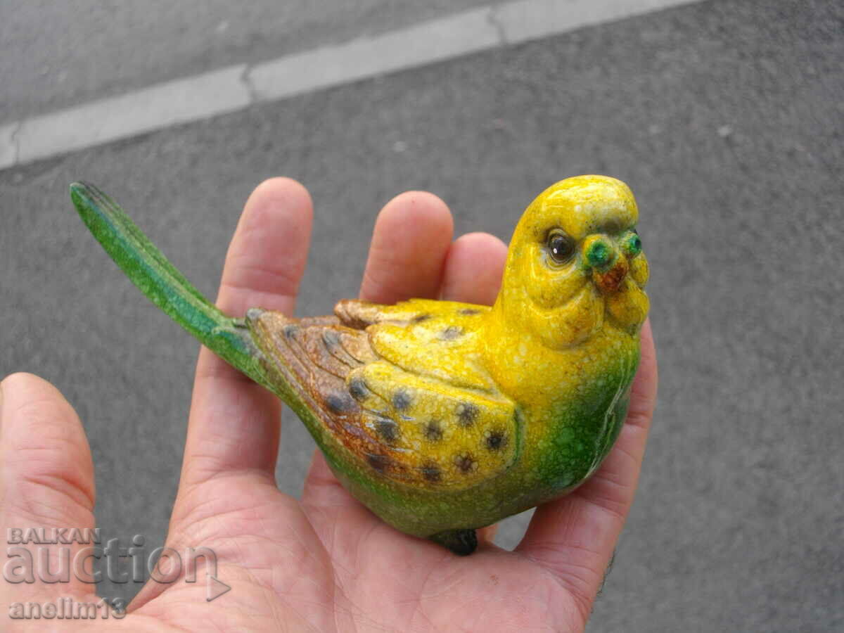 CERAMIC PARROT FIGURINE with price 45.00 BGN | € 23.01 CERAMIC PARROT FIGURINE with price 45.00 BGN | € 23.01