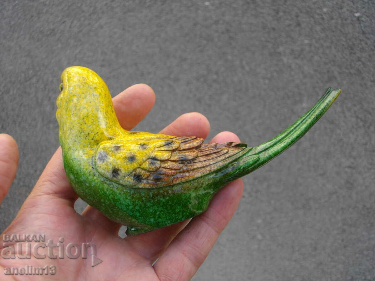Delivery of CERAMIC PARROT FIGURINE Delivery of CERAMIC PARROT FIGURINE
