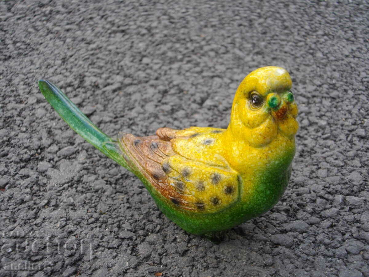 КЕРАМИЧНА ФИГУРКА ПАПАГАЛ