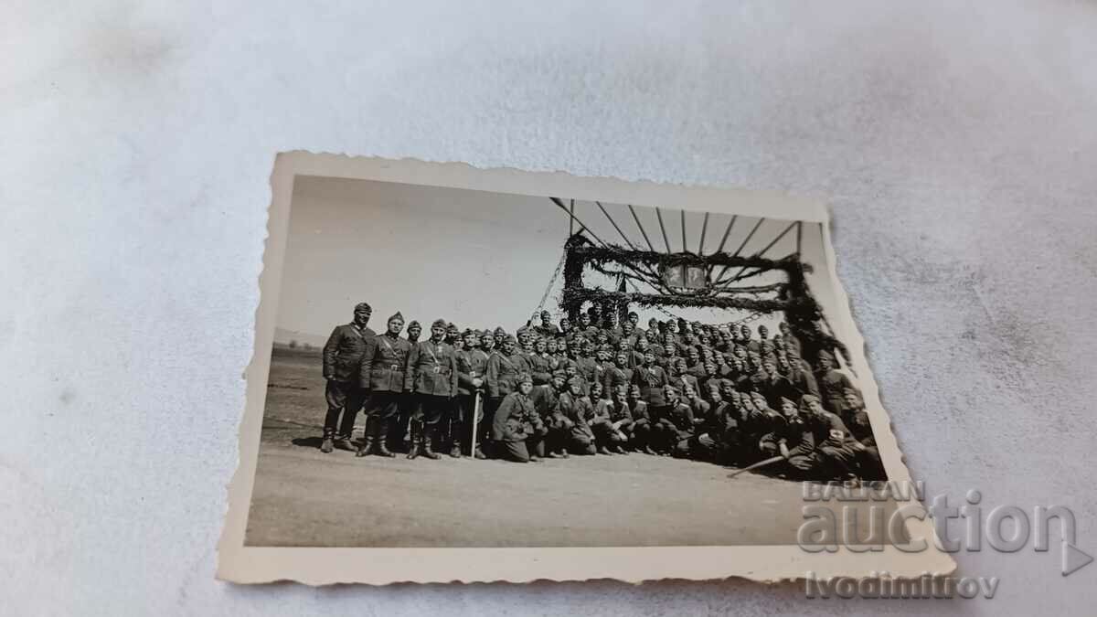 Снимка Саранско Офицери и войници 1941
