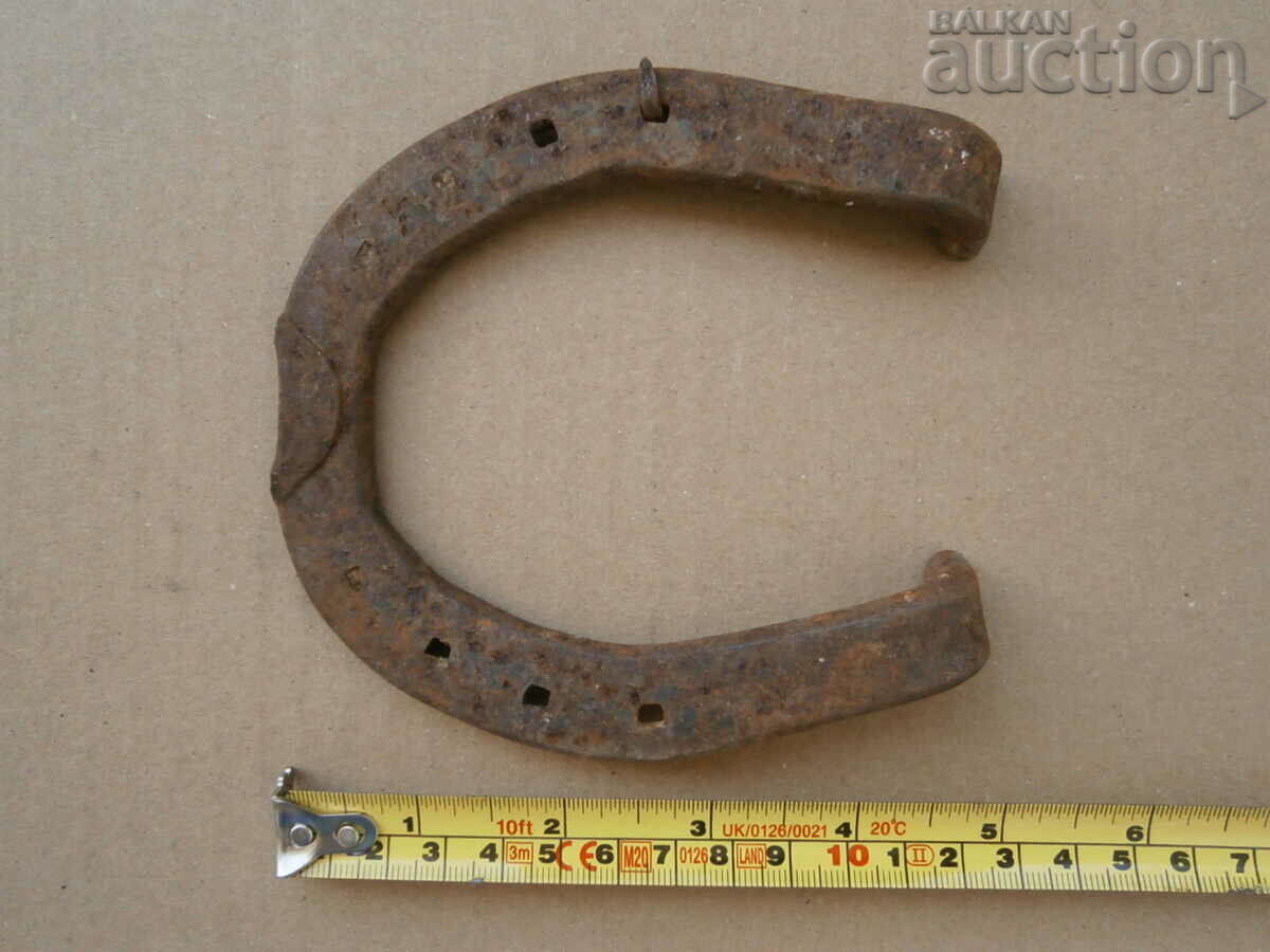Auction large lucky HORSE HORSE old forged original Auction large lucky HORSE HORSE old forged original
