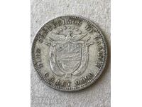 Панама 10 сентесимос от балбоа 1904 сребро