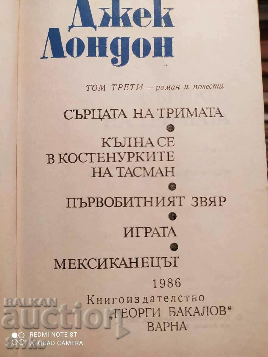 Selected Works, Jack London with price 0.20 BGN | € 0.10