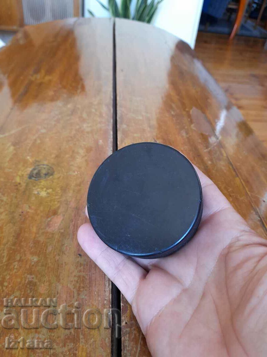 Old hockey puck with price 35.00 BGN | € 17.90 Old hockey puck with price 35.00 BGN | € 17.90