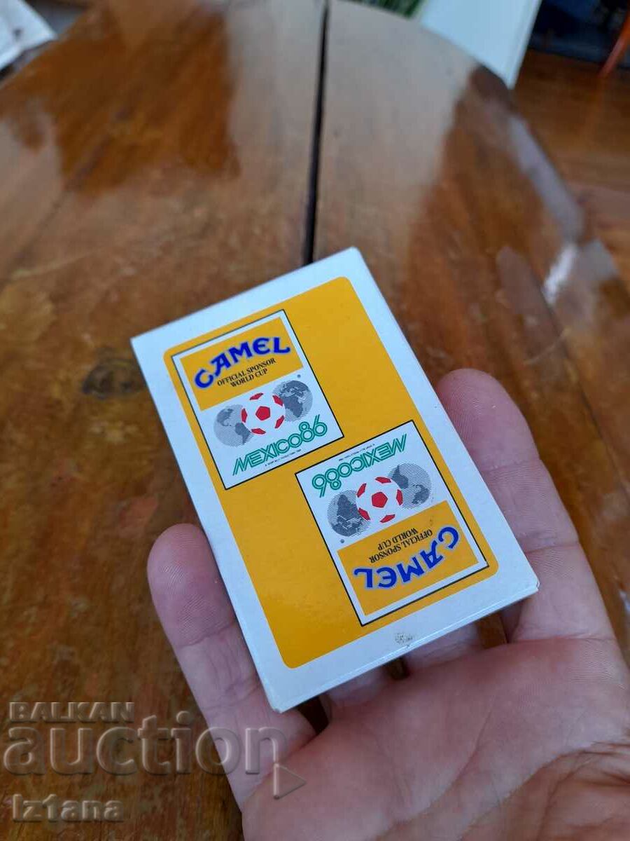 Auction Old Camel playing cards, Mondial Mexico 1986 Auction Old Camel playing cards, Mondial Mexico 1986
