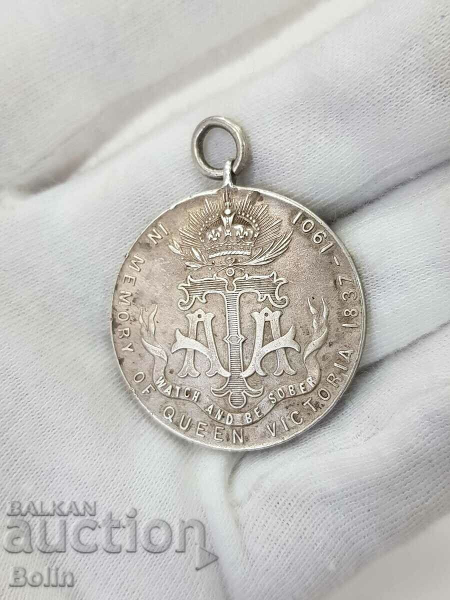 Delivery of Rare English Victoria Silver Medal 1837-1901. Delivery of Rare English Victoria Silver Medal 1837-1901.