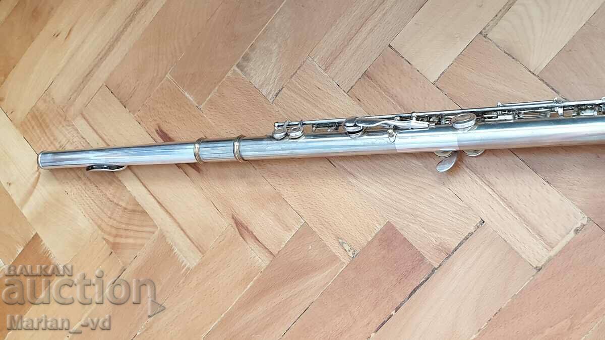 Auction Silver Plated Palatino Flute Auction Silver Plated Palatino Flute
