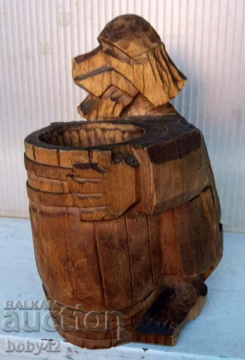 Wood carving - "Cheers"!!! with price 8.50 BGN | € 4.35 Wood carving - "Cheers"!!! with price 8.50 BGN | € 4.35