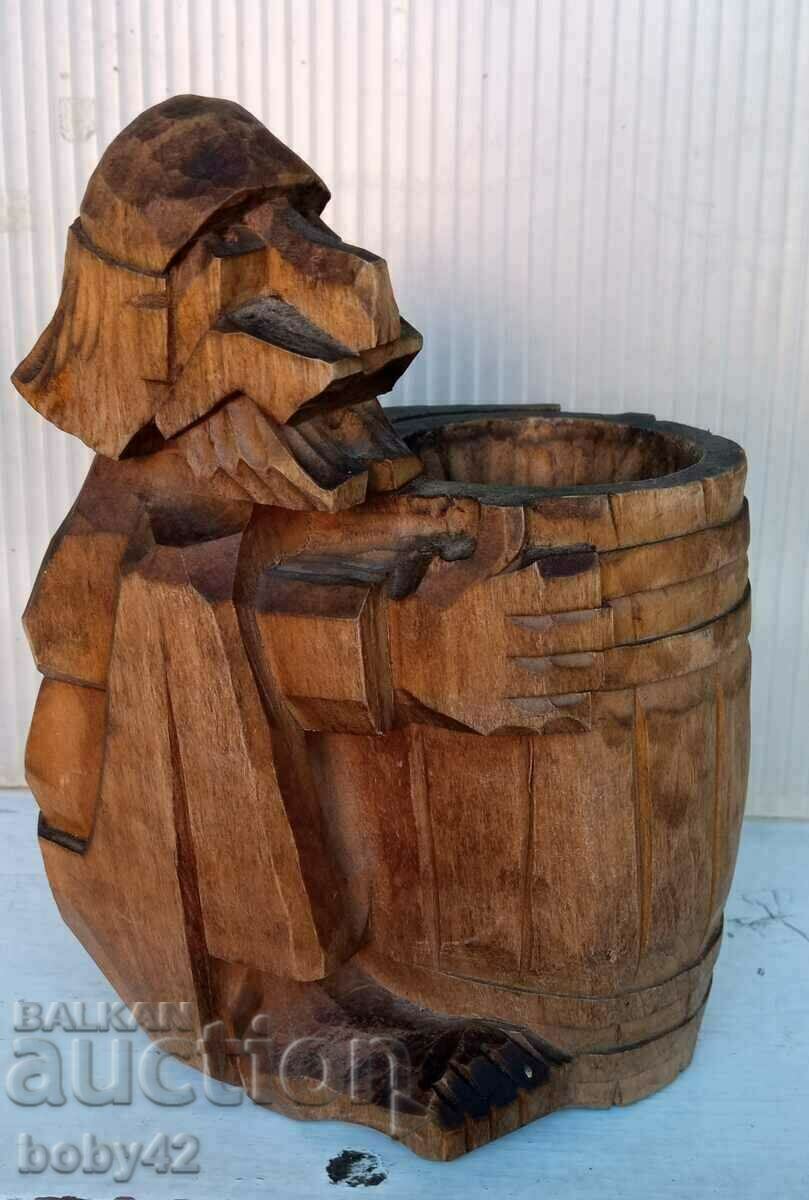 Sculptură în lemn - „Noroc”!!!