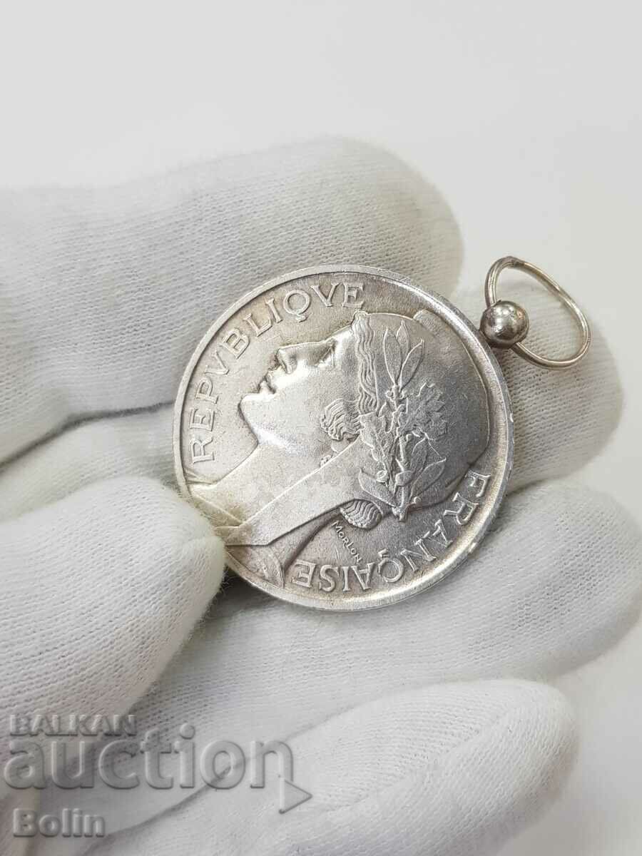 Delivery of Rare French Air Work Silver Medal