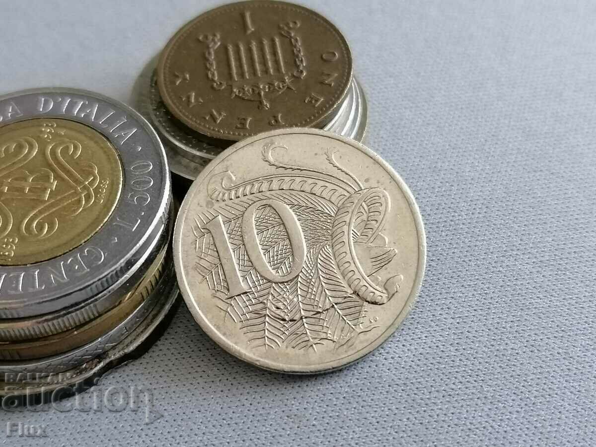 Монета - Австралия - 10 цента | 2004г.