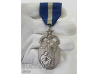 Medalie masonică de argint rară, marca Anglia nr. 3523