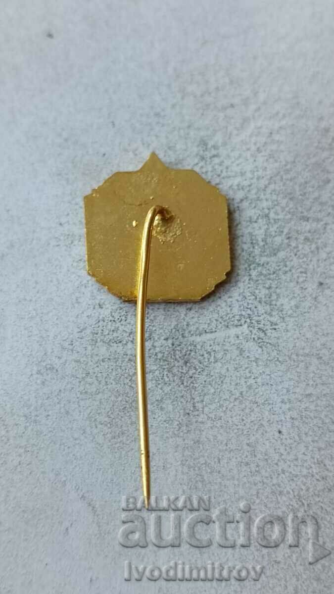 30 LET N V badge with price 4.35 BGN | € 2.22