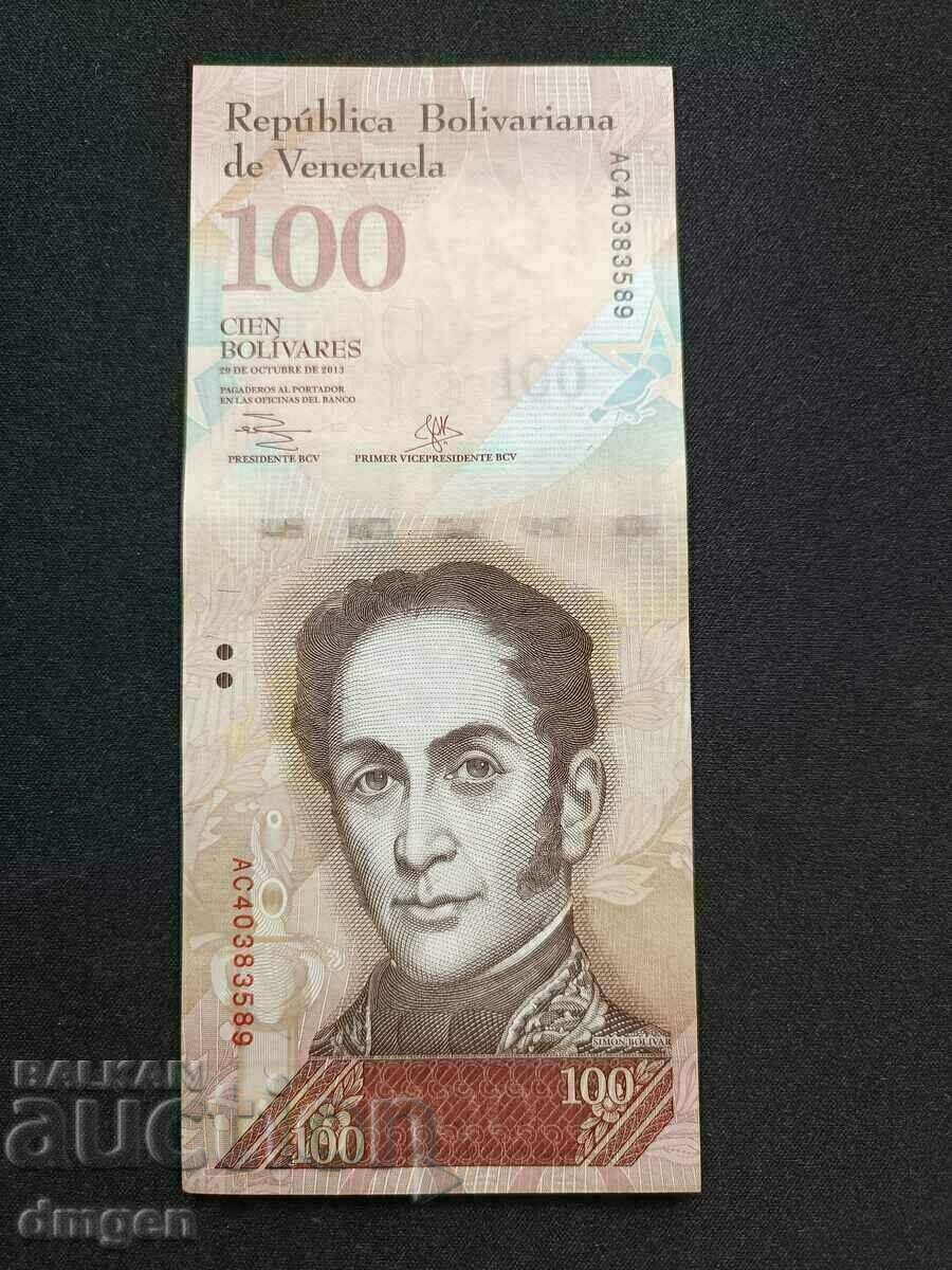 100 bolivari 2013 Venezuela