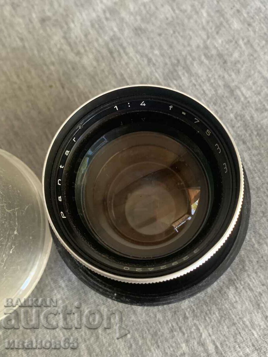 lens ZEISS IKON PANTAR 1:4 f=75mm