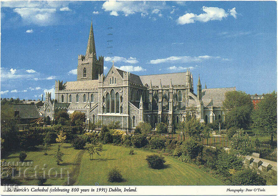 ПК - Ирландия/Ейре - Дъблин - катедралата Св. Патрик - 1991