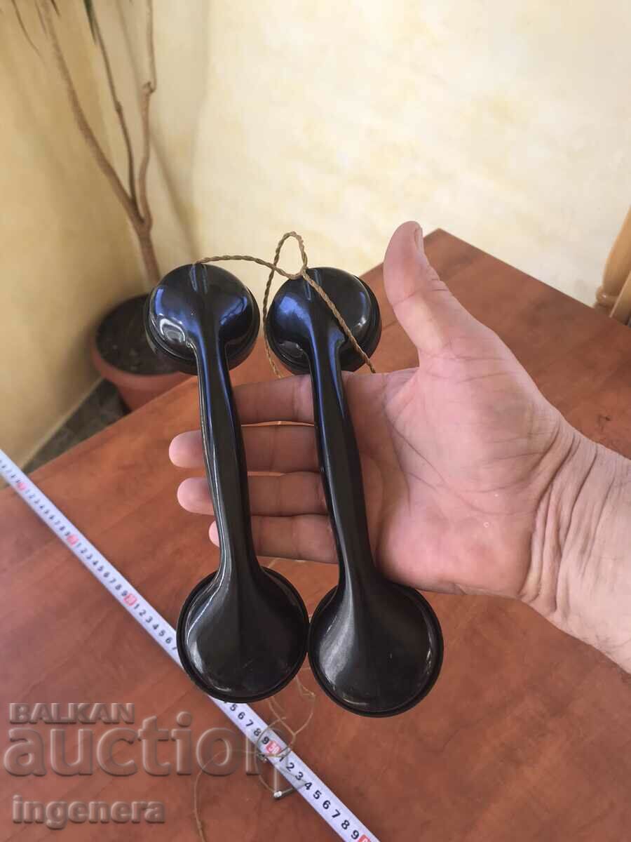 HEADPHONES TELEPHONE HEADSET RETRO BAKELITE-2 NO with price 18.00 BGN | € 9.20