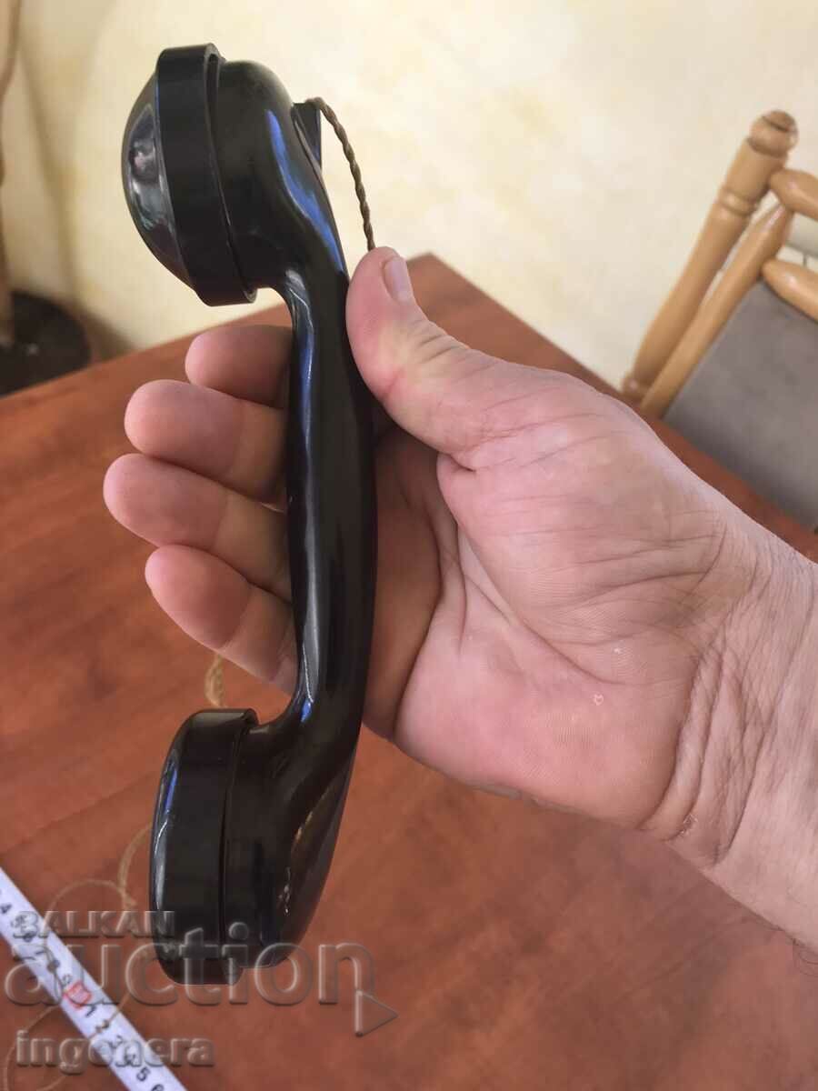 HEADPHONES TELEPHONE HEADSET RETRO BAKELITE-2 NO - 6