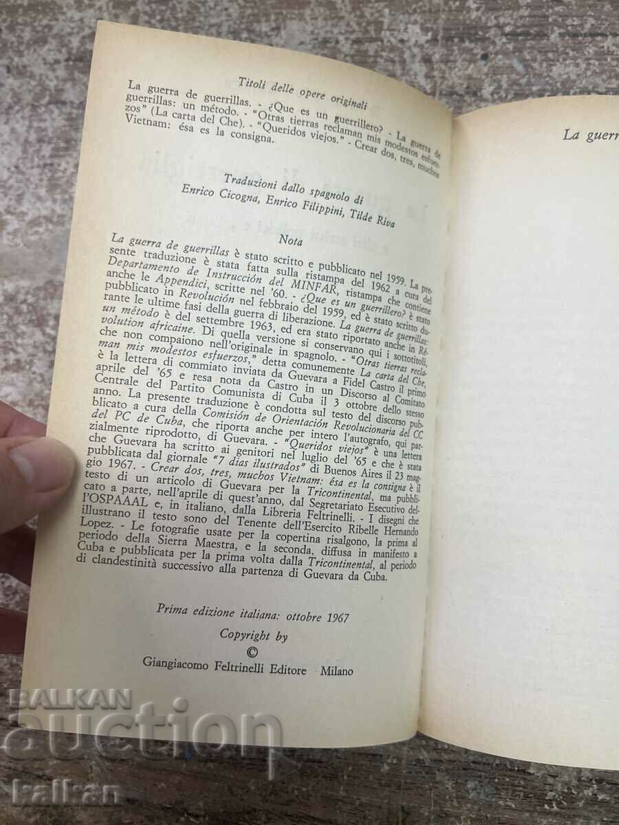 Delivery of Che Ge Vara book in Italian