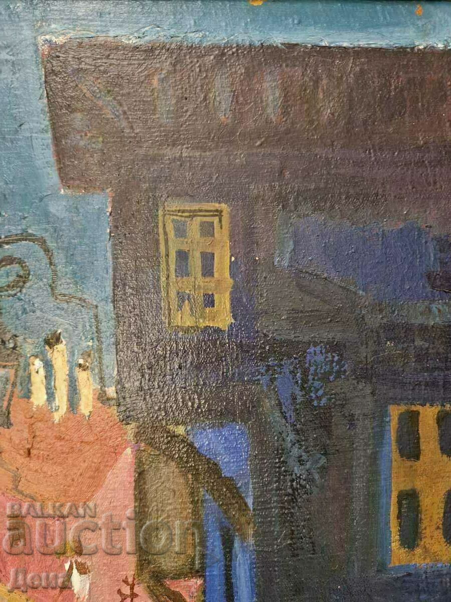 Auction  Petko Patarinski painting 1991