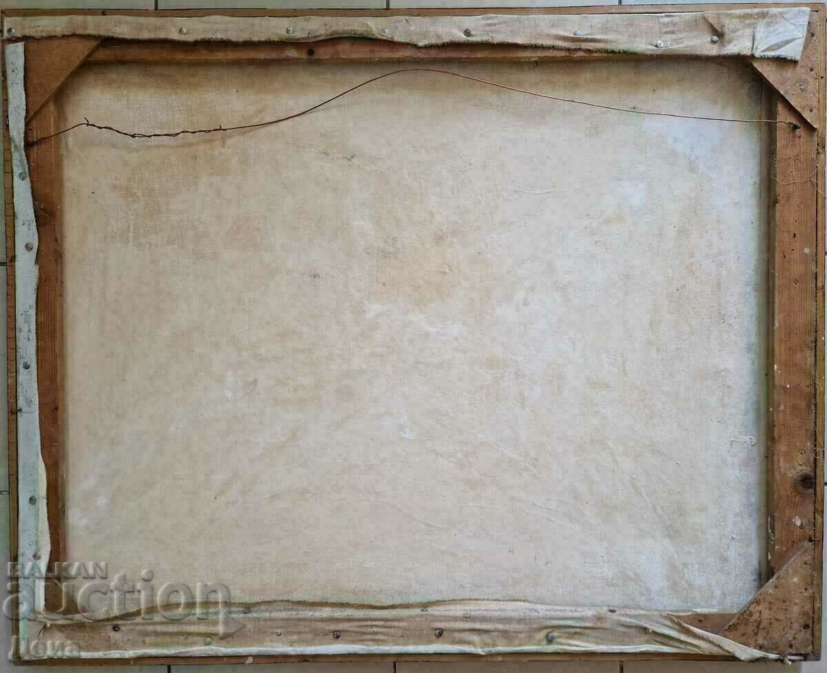 An interesting, large painting from the 90s. - 6 An interesting, large painting from the 90s. - 6