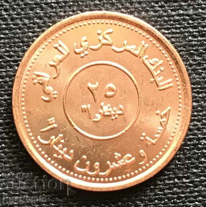 Ирак 25 динара 2004 г. UNC.