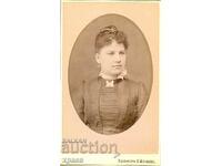 OLD PHOTO - CARDBOARD - NIKIFOR MINKOV - SLIVEN - M0446