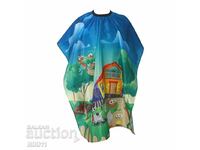 Children's apron cape for haircut animation pictures