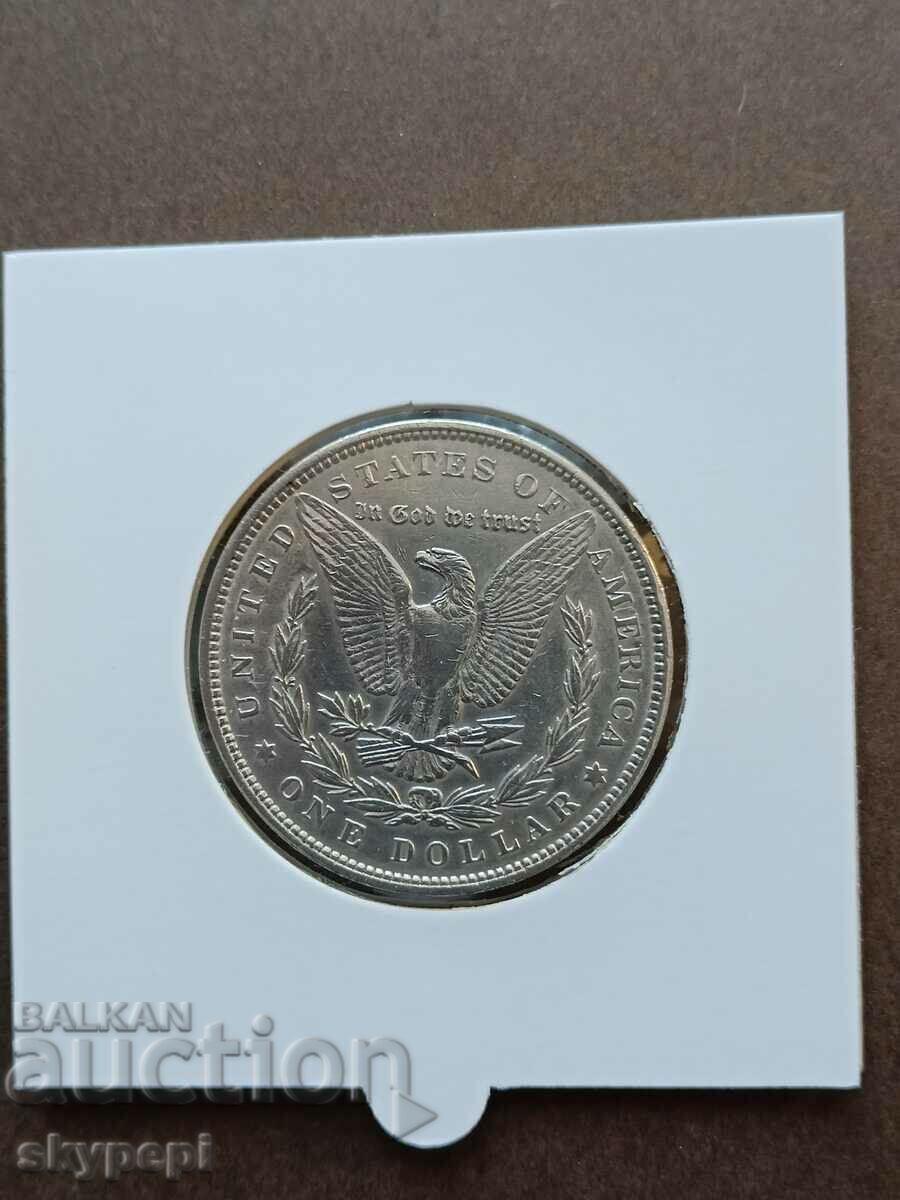 $1 1891 Silver Morgan Dollar ΗΠΑ