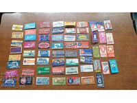Collection of old razor blades - 61 pieces