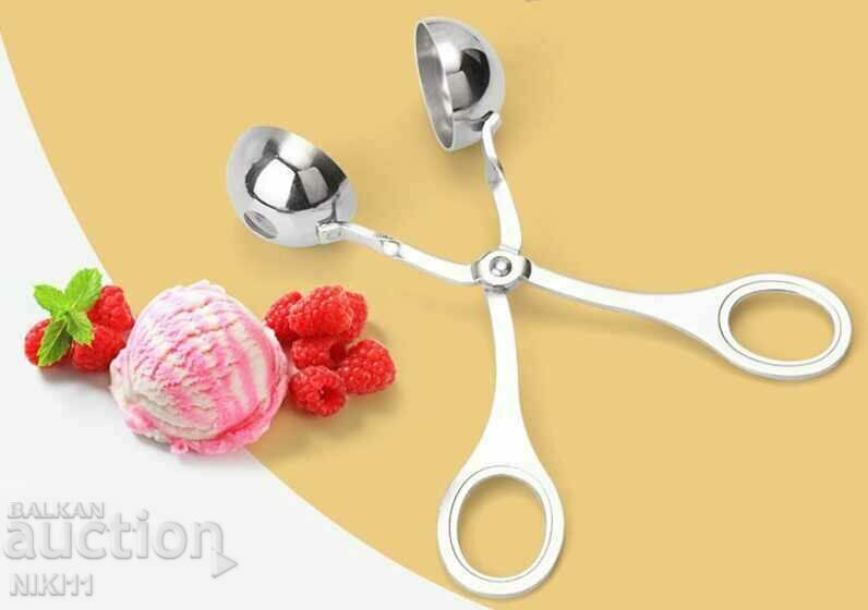 Pliers / scissors for making ice cream balls, minced meat, etc. with price 10.00 BGN | € 5.11 Pliers / scissors for making ice cream balls, minced meat, etc. with price 10.00 BGN | € 5.11
