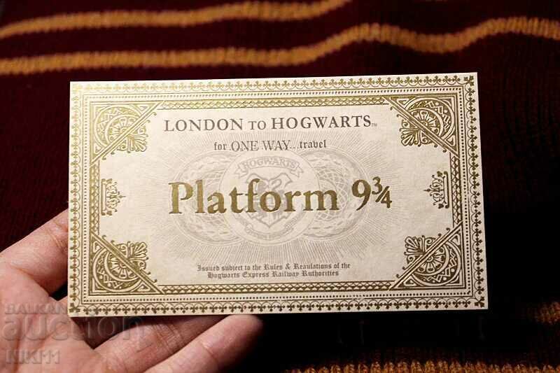 Harry Potter magic wand + Ticket + stripes, Set with price 25.00 BGN | € 12.78 Harry Potter magic wand + Ticket + stripes, Set with price 25.00 BGN | € 12.78