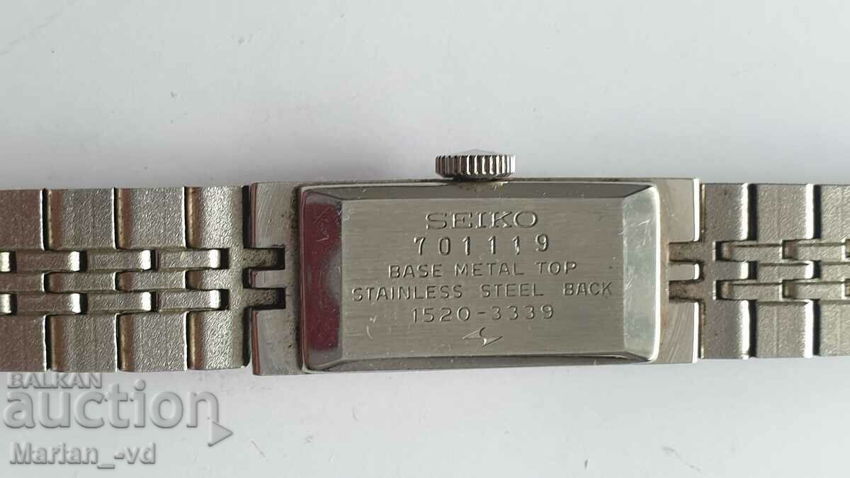 Auction  Seiko Ladies Mechanical Watch 1520-3339