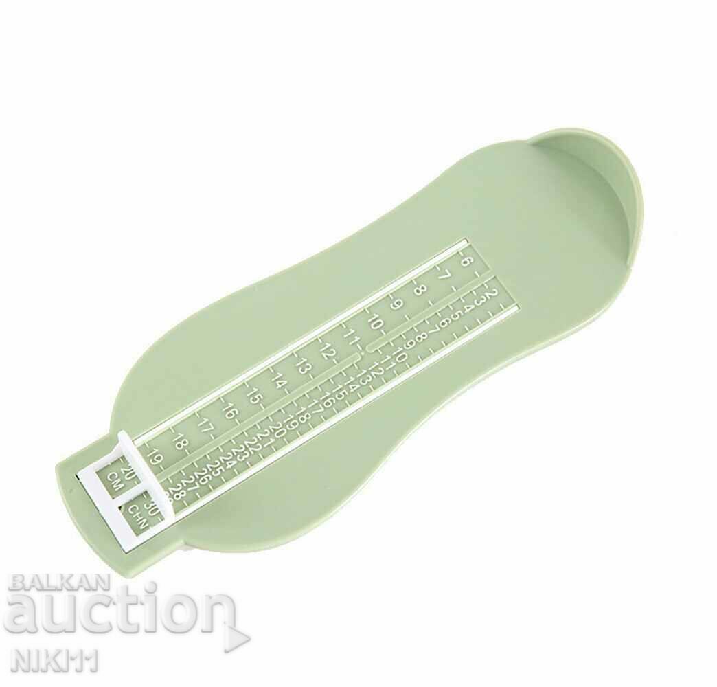 Device for measuring leg length, foot, leg line with price 7.00 BGN | € 3.58