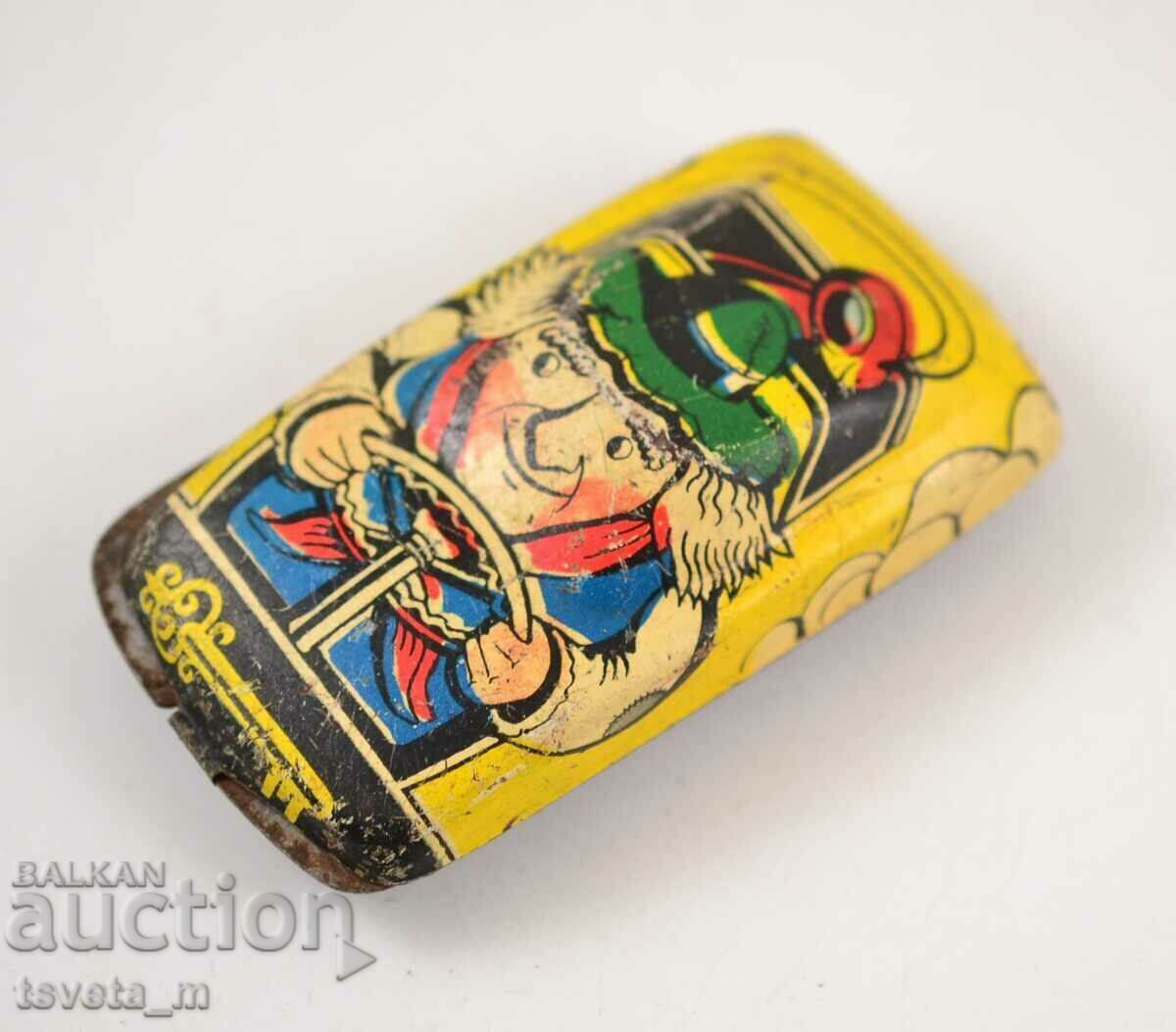 Metal tin car USSR fairy tale heroes 60s with price 3.00 BGN | € 1.53 Metal tin car USSR fairy tale heroes 60s with price 3.00 BGN | € 1.53
